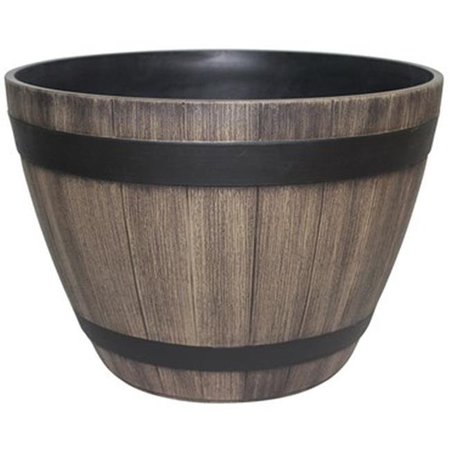 GROWER SELECT Grower Select STPCF023319 18 in. Wine Barrel Key Walnut with Black Bands STPCF023319